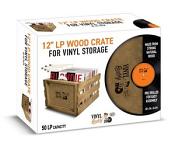 Vinyl Buddy LP Wood Crate (Holds 50 LPs) (Vinyl Accessories)