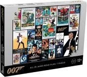 James Bond Movie Poster 1000 pce Jigsaw Puzzle