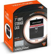 Vinyl Tonic 7" Vinyl Storage Case With Cloth - Black (Vinyl Tonic)