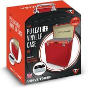 Vinyl Tonic PU leather LP Case Red (With VT04A) (Vinyl Tonic)